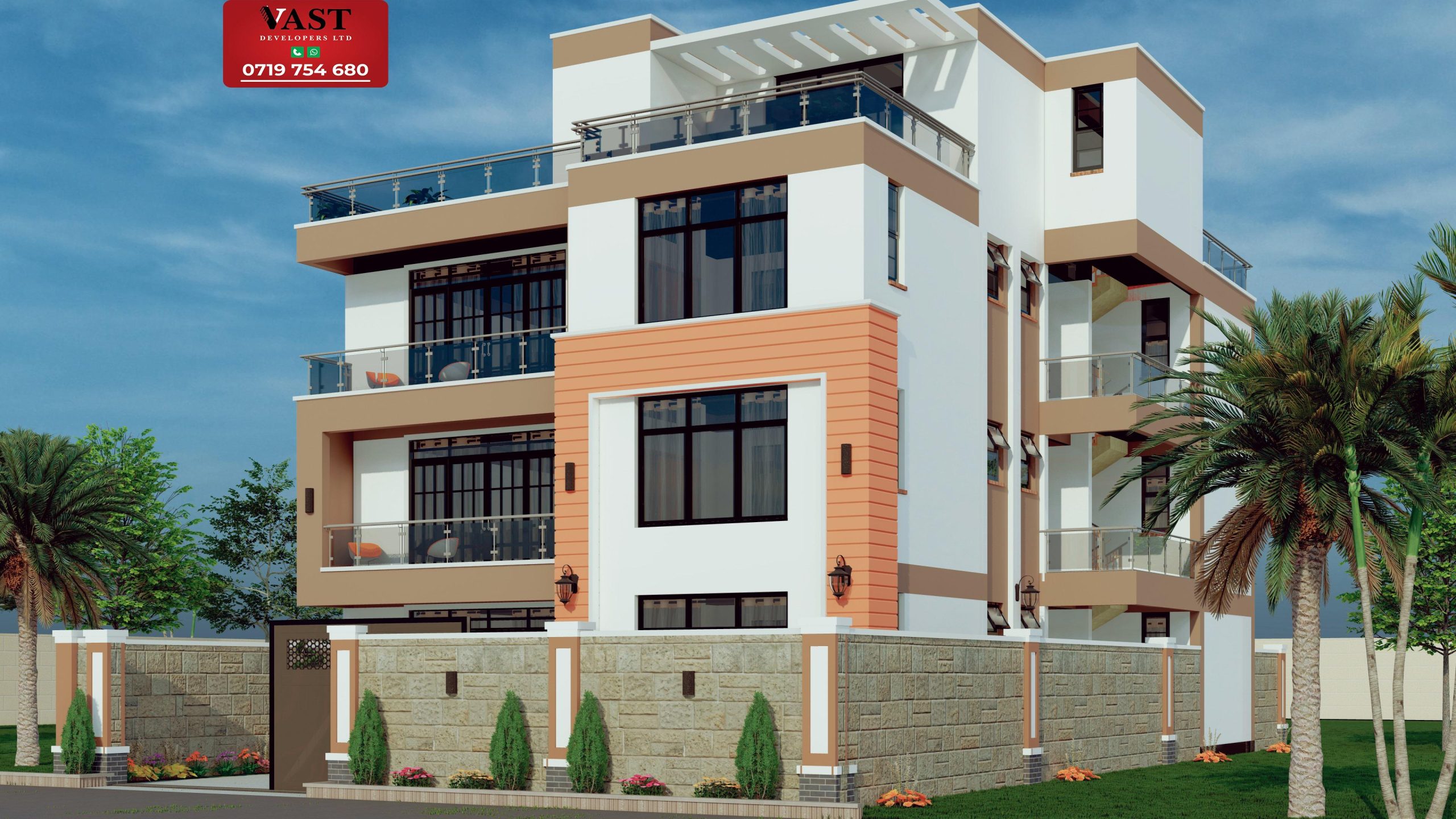 3-Bedroom per floor, Duplex, All Bedrooms Ensuite, Family Room and Plus Cloak - Image 2