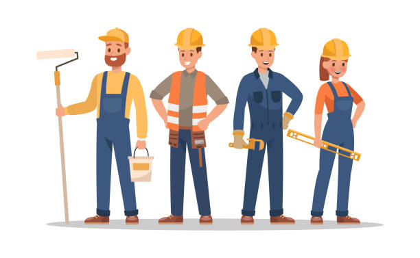 Construction team